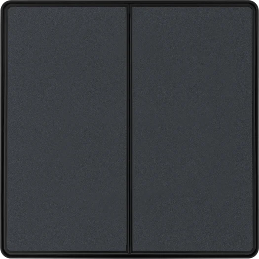 BG Evolve PCDMG42EB 20A Double 2-Way Edge Rocker Switch - Matt Grey