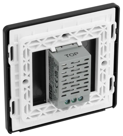 BG Evolve PCDSBTDM1B 1G 2W Master Touch Dimmer Switch 200W - Satin Brass