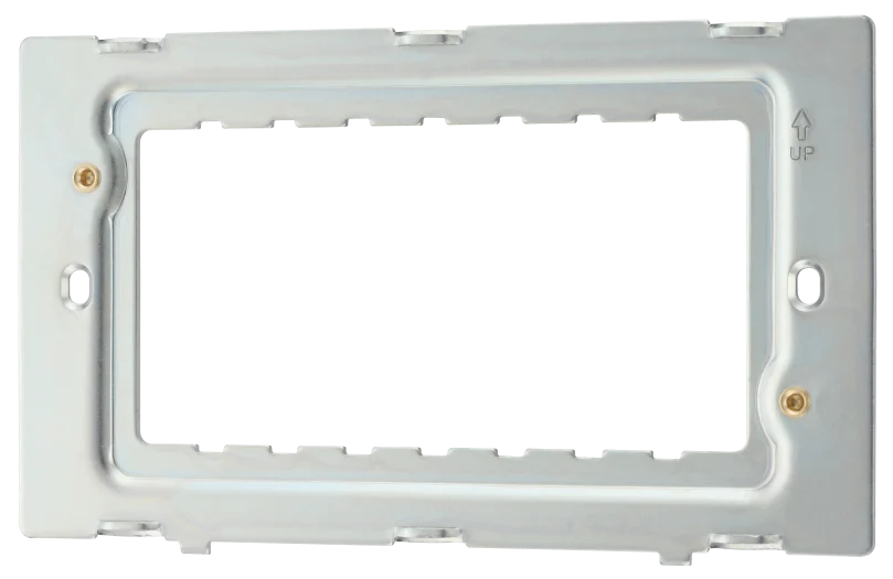 BG Evolve RFR34PCD 3+4 Module Grid Frame White