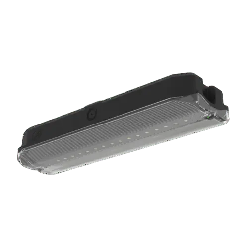 Ansell AGLED/3M/BK Guardian 3W Bulkhead Black - IP65