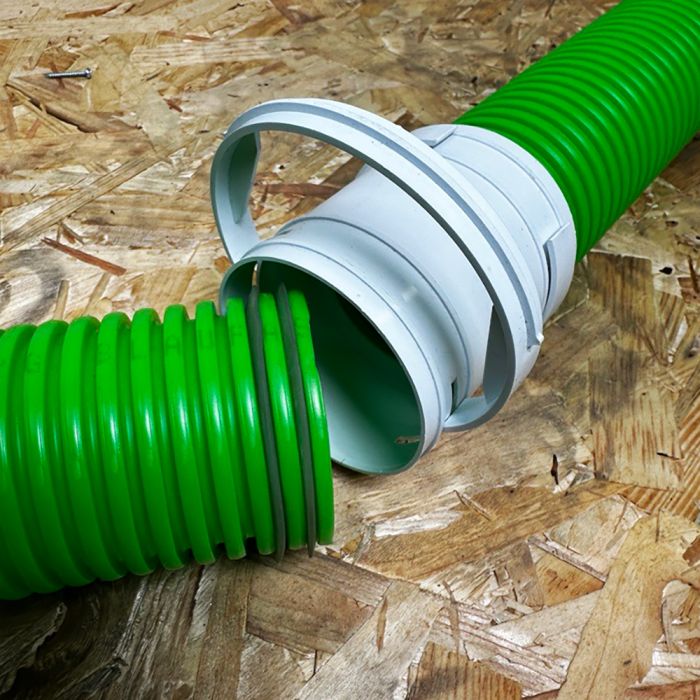 Blauberg RM-75 BlauFast 75mm Semi Rigid Radial MVHR Ducting Female Joiner Coupler