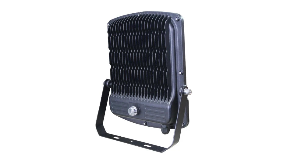 Brackenheath N6056 REX Slim 100W 4000K IP65 Floodlight with Photocell 220-240V Black