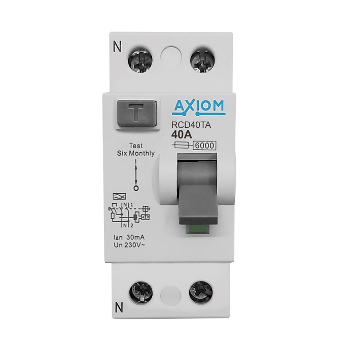 CED Axiom RCD40TA RCD A Type RCD 40A 30mA