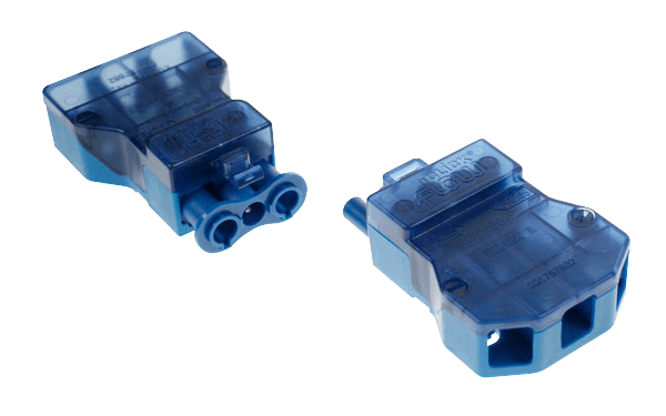 Click Scolmore CT103C Flow 250V~ 20A 3 Pole Complete (Fast-Fit Cable Clamps) Connector