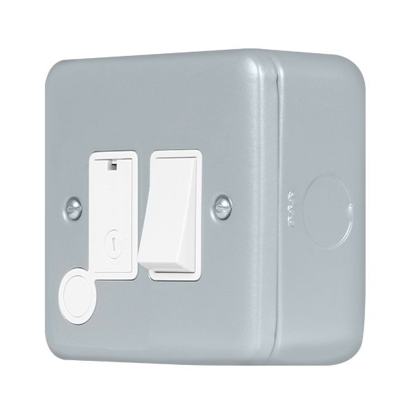 Click Scolmore MCP051 13A Double Pole Switched Fused Connection Unit With Optional Flex Outlet & LED