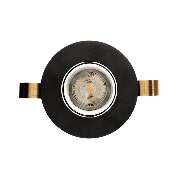 Collingwood BDB00F27MD 1901 9W 2700K DALI-2 Black LED Downlight IP20