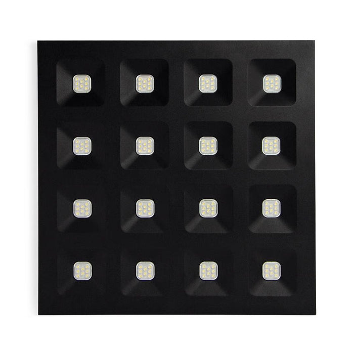 Collingwood DMB66X4K Domino Black 600 × 600mm 27W UGR16 Dimmable LED Panel, 4000K