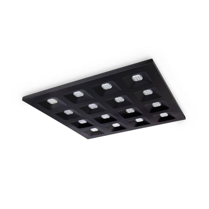 Collingwood DMB66X4K Domino Black 600 × 600mm 27W UGR16 Dimmable LED Panel, 4000K