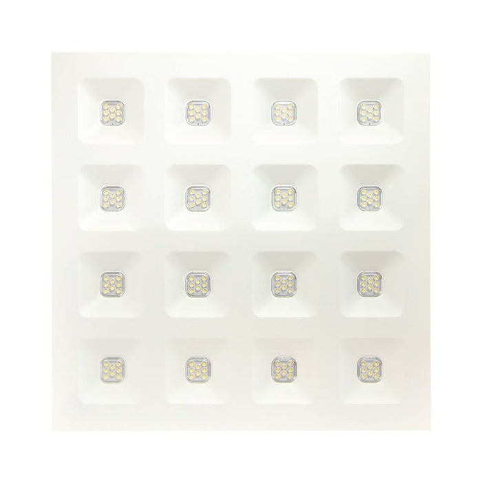 Collingwood DMW66N4K Domino White 600 × 600mm UGR16 Wattage Selectable LED Panel with Driver