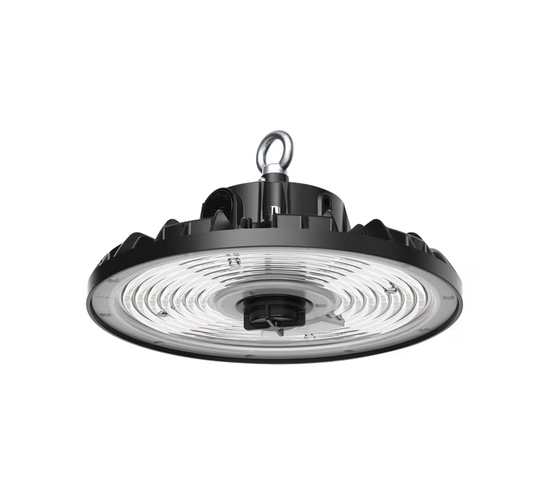 Collingwood HBAS1V40EMS 100W/125W/150W Selectable, 4000K, 22,500 Lumens, IP65, 0–10V Dimmable - Black Emergency LED High Bay