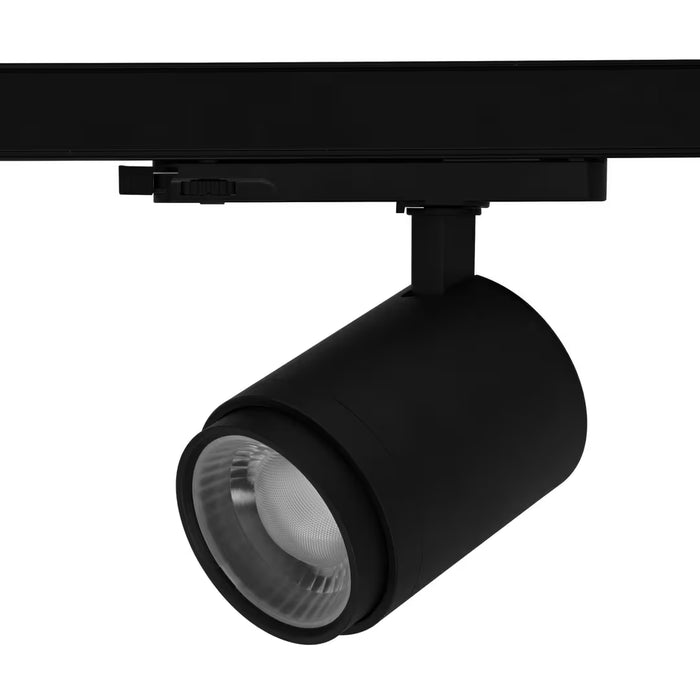 Collingwood Focal TR43705 Matt Black 32W CCT LED Track Spotlight – Adjustable 30–60° Beam