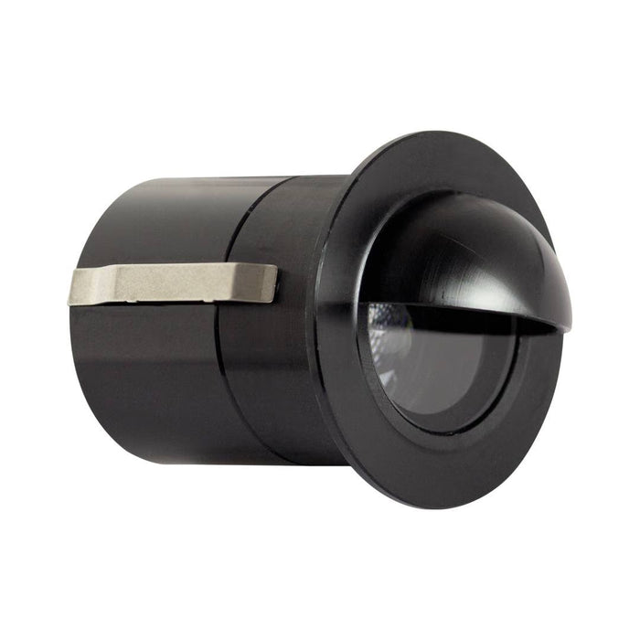 Collingwood GL019E30BL GL019 Ground Light Eyelid IP68 Black 3000K Asymmetric Beam Angle CRI80 33mm Cut-Out