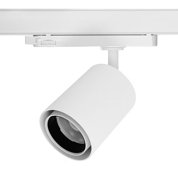 Collingwood Ted TR43530 Matt White 28W CCT LED Track Spotlight – 3-Circuit