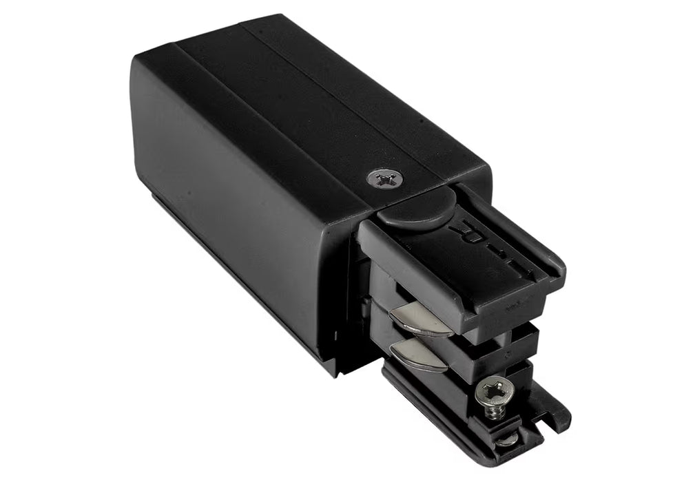 Collingwood TR22330 Black Right-Hand Power Feed for 3-Circuit Lighting Track