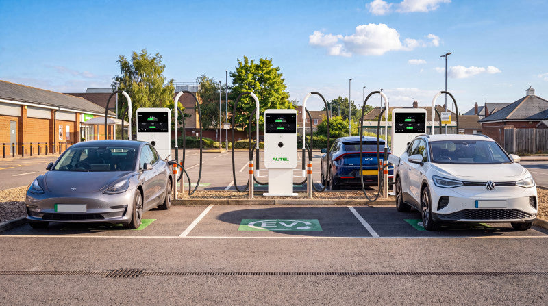 Sevadis EVMW40S MaxiCharger Gen2 – DC Compact 50kW - Reliable DC Charging for High Traffic Locations