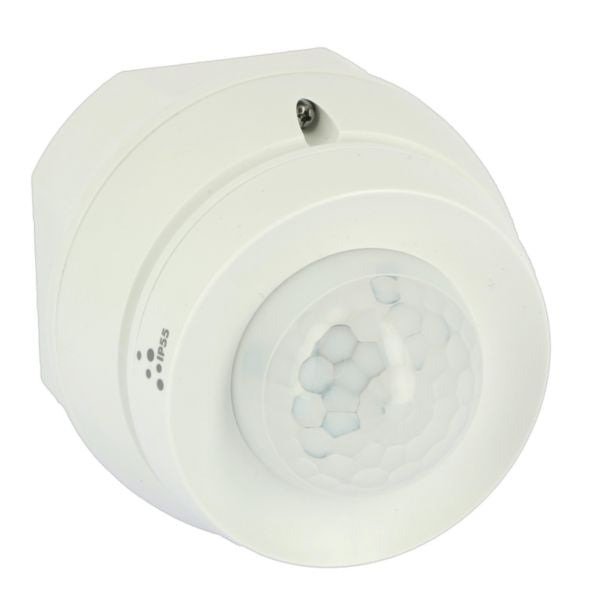 CP Electronics GEMIP-W Green-i Ceiling Mounted IP55 On/Off Lighting Control Sensor White