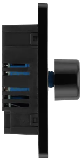 BG Evolve PCDDB82B 2 Gang 2 Way Twin 100W LED Dimmer Switch - Matt Blue