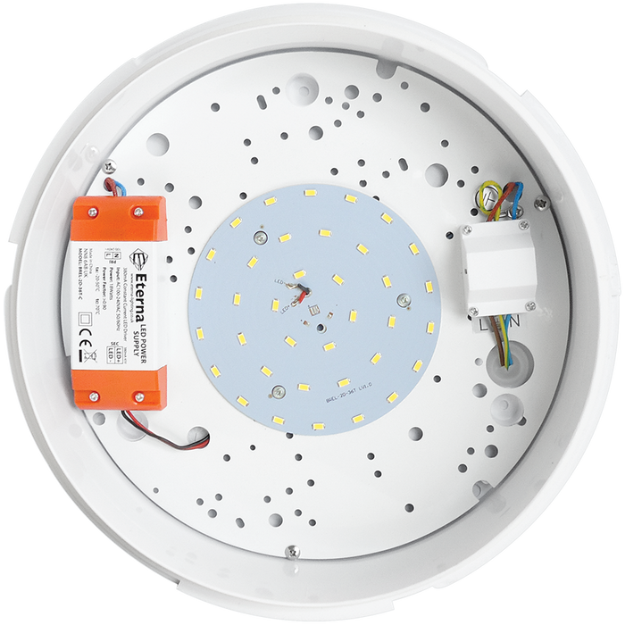 Eterna CFLEDWHSC 17W LED ceiling/wall light