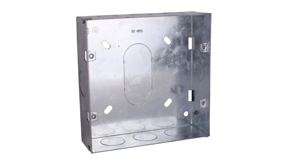 Deta Tower DB171 Gridswitch 6/8g Flush Metal Back Box