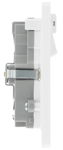 BG Evolve PCDCL22UWRW 13A Wi-Fi Double Extender Socket - Pearlescent White