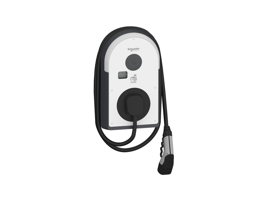 Schneider EVB3S22NC0M EVlink AC 22kW 32A 3P Type 2 MID EV Charger UK