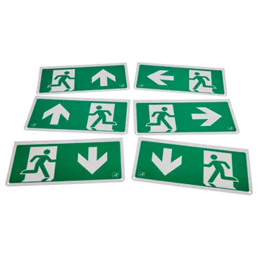 Ansell AE3LED/3M/W/ST Eagle 3-In-1 Exit Sign Self-Test Maintained / Non-Maintained White