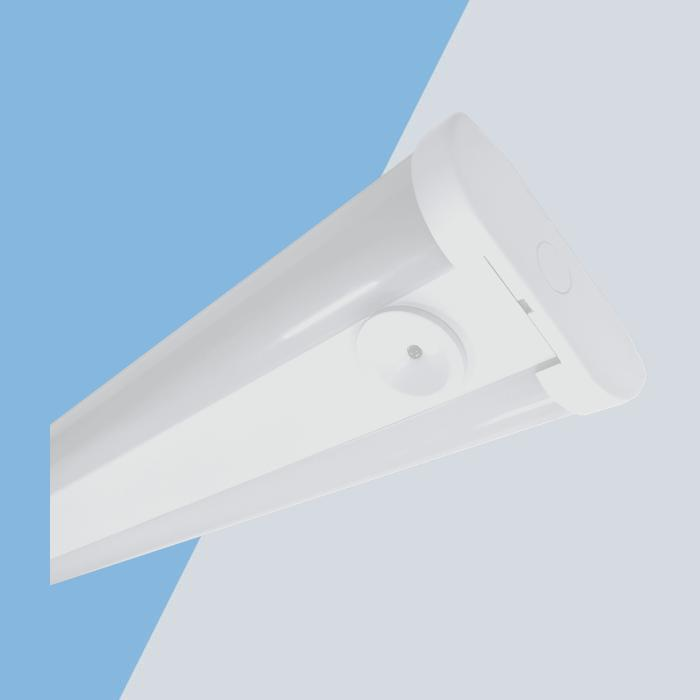 Eterna ELEGAN5EM3 5ft Emergency LED twin slimline ceiling fitting