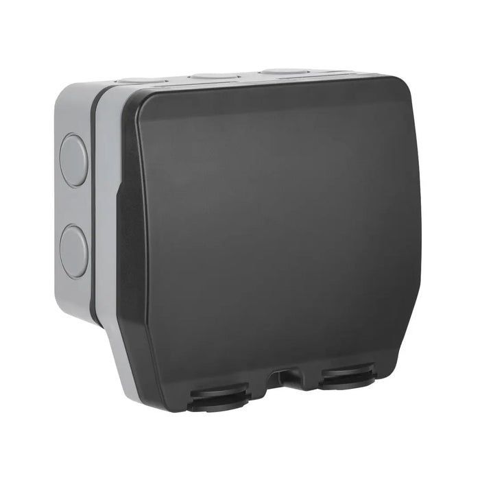 ELEX ELEX/WP2GSS Weatherguard IP66 ELEX/WP2GSS Double Switched Socket & Neon Indicator