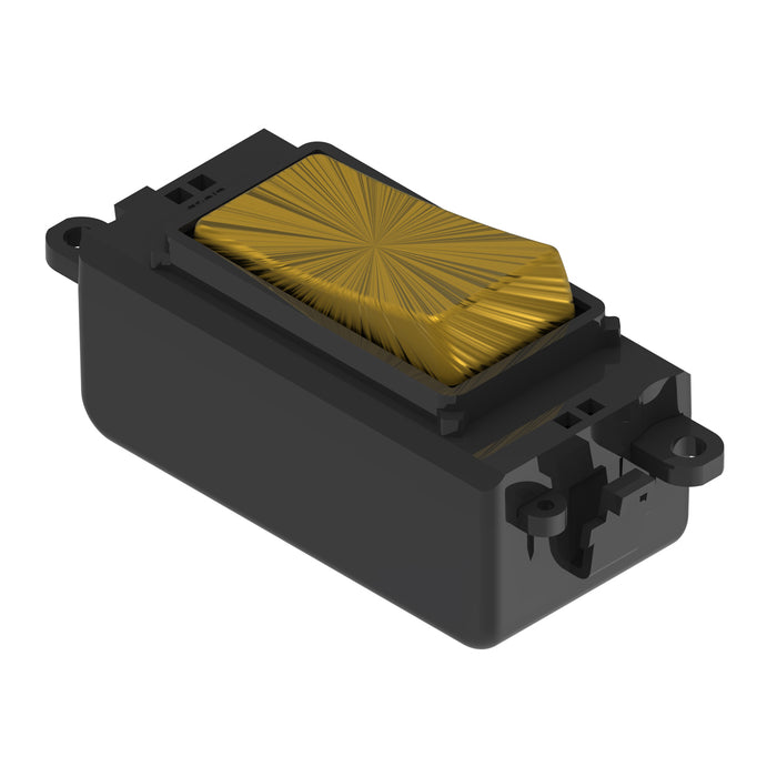 Ener-J WS1088 Wireless Grid Switch Antique Brass ECO Series | Battery-Free Kinetic Grid Switch