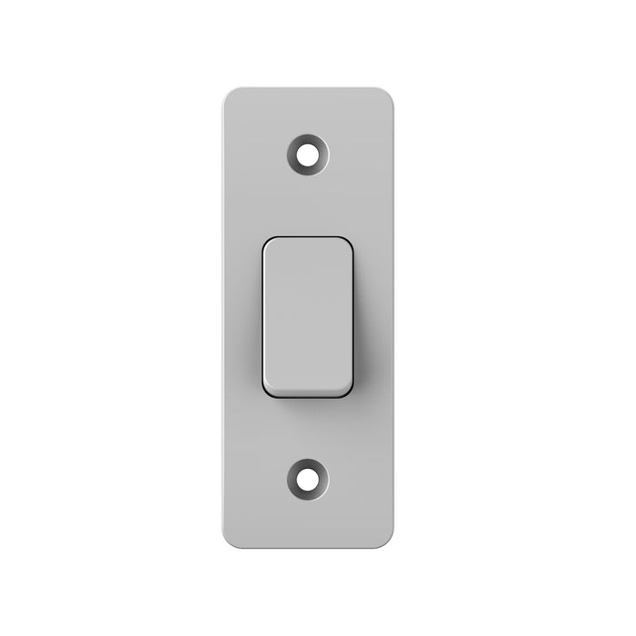 Ener-J WS1089 ECO Series Wireless Kinetic Architrave Switch – 1-Gang Self-Powered Light Switch, White