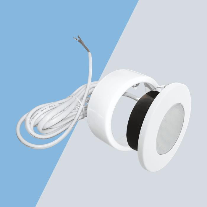 Eterna CLEDCIRWH LED 1.7W Surface/Recessed Cabinet Downlight