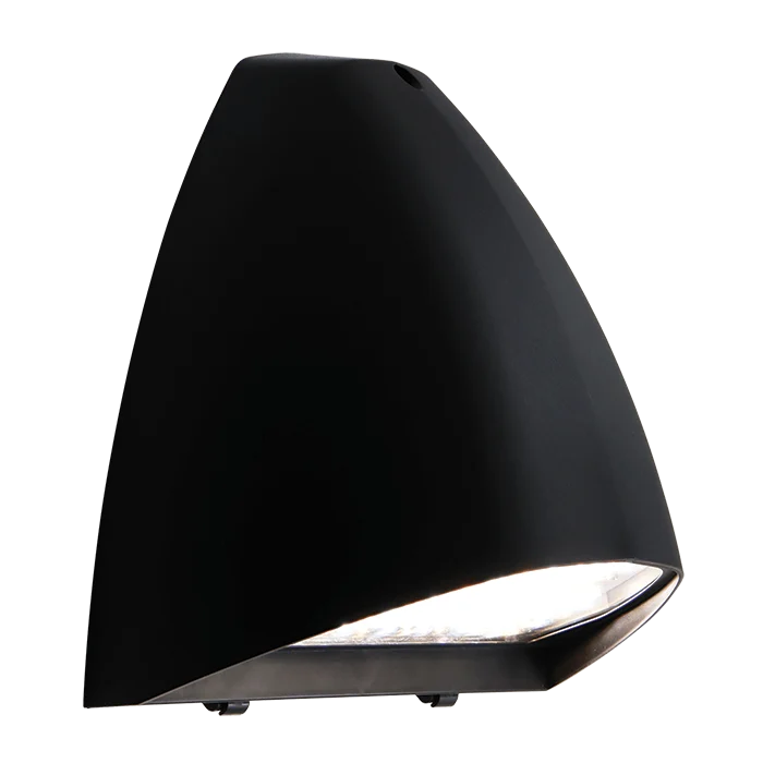 Eterna E02MU3AC1 Munio 16W/20W/24W CCT IP65 Emergency Asymmetric LED Wall Pack Black
