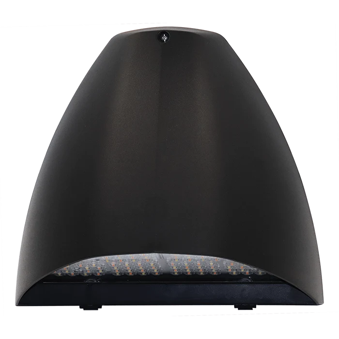 Eterna E02MU3AC1 Munio 16W/20W/24W CCT IP65 Emergency Asymmetric LED Wall Pack Black