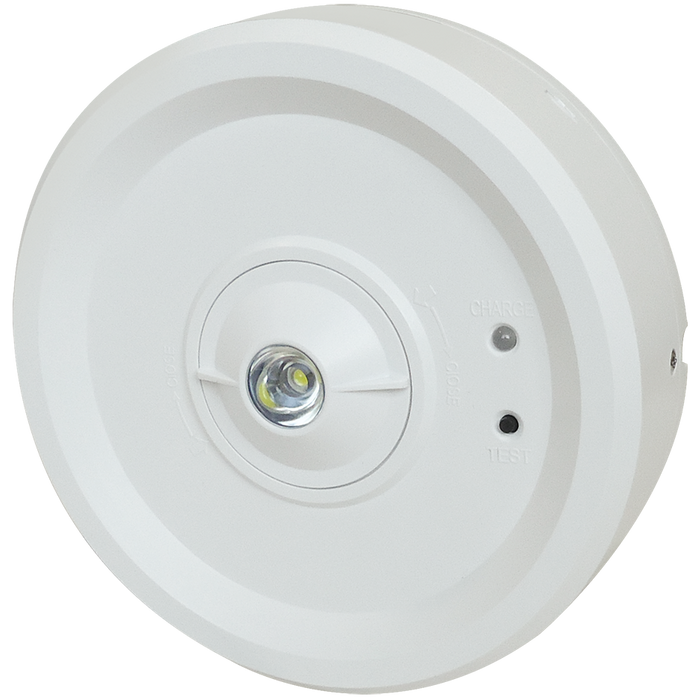 Eterna SESMDLEM3 3W 175lm Self-Test Surface Mounted 3 Hour Emergency LED Downlight