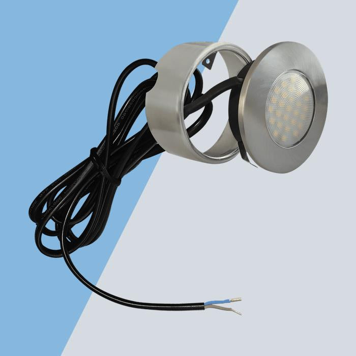 Eterna CLEDCIR LED 1.7W surface / recessed cabinet downlight