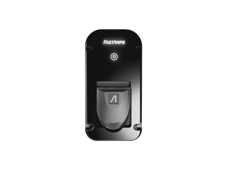 FastAmps A7-4-SBL Alpha7 Gen4 EV Charger 7.4kW Socket Black