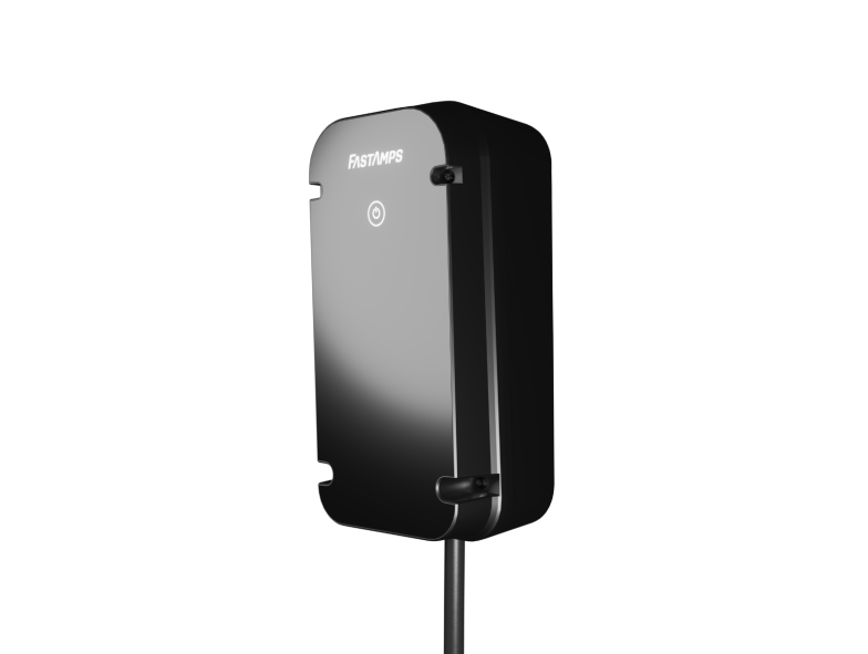 Fastamps A7-4-TBL ALPHA7 GEN4 EV CHARGER 7.4KW TETHERED 5M BLACK