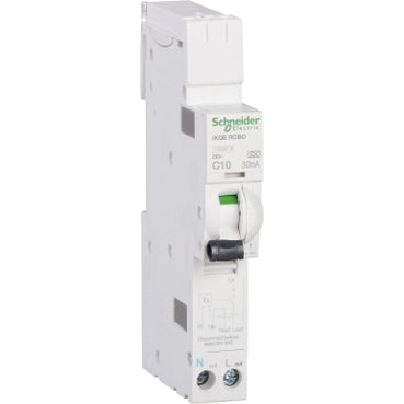 Schneider SEE110C03 Loadcentre KQ 10A RCBO C Curve 10kA SP Type A 30mA