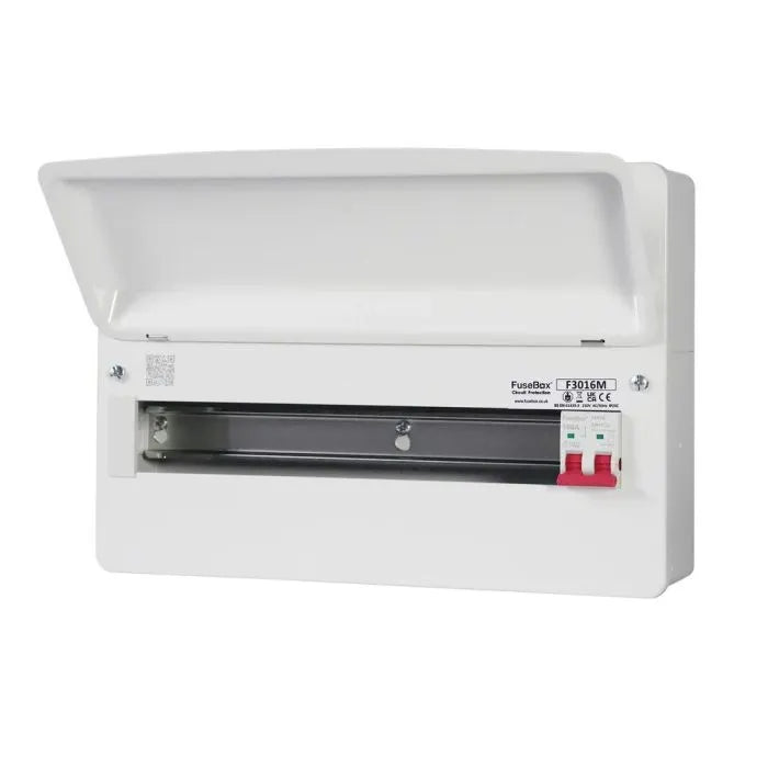 Fusebox F3016M Fusebox RCBO Consumer Unit Main Switch 16 Way 100A F3016M