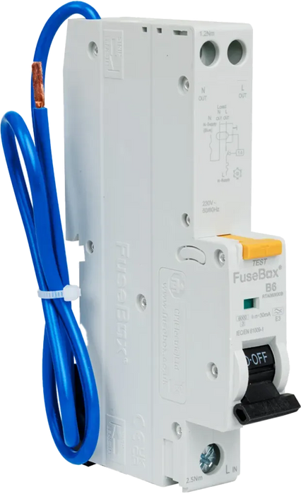 FuseBox RTA060630B  6A B Curve Type A RCBO