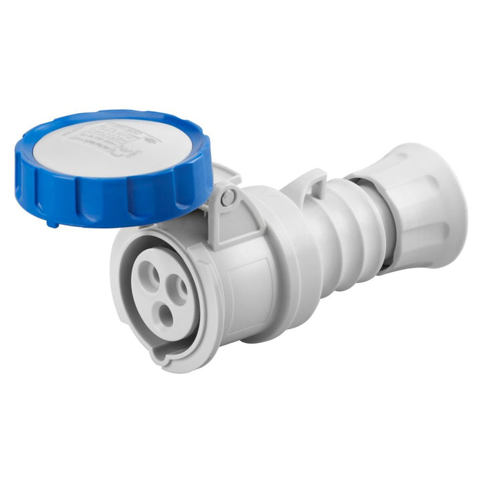 Gewiss GW62026H Mobile Socket 2P+E 16A Ip67 Blue 220V