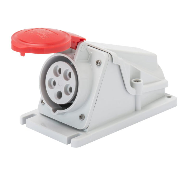 Gewiss GW62493 5 Pin Ip44 90° Surface Mount Socket