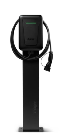 Hager XVU107CCT-MO 7kW EV Charger Type 2 Tethered Smart CT Monta