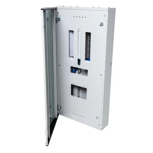 Hager JK208BG 250A 8 Way TPN Board Glazed Door