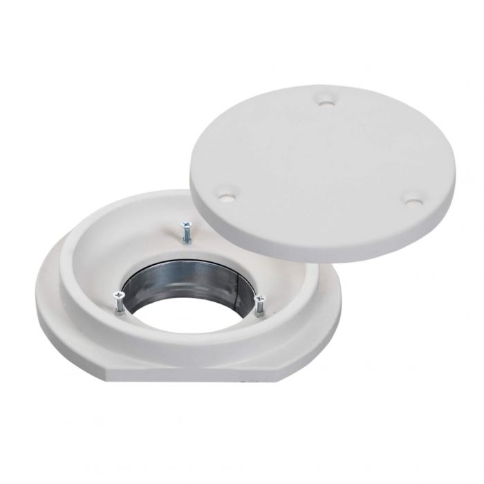 Blauberg MVHR-CIRCLE-125 125mm Circular Flush Frameless Architectural MVHR Ceiling Vent Heat Recovery Diffuser