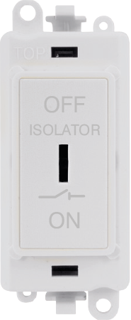 Click Scolmore GM1030PW 10A 3P Fan Isolation Keyswitch Module
