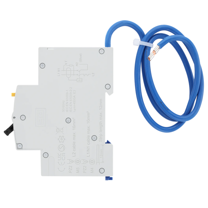BG CUCRB6DPA Bi-Directional RCBO 6A Type A C Curve DP