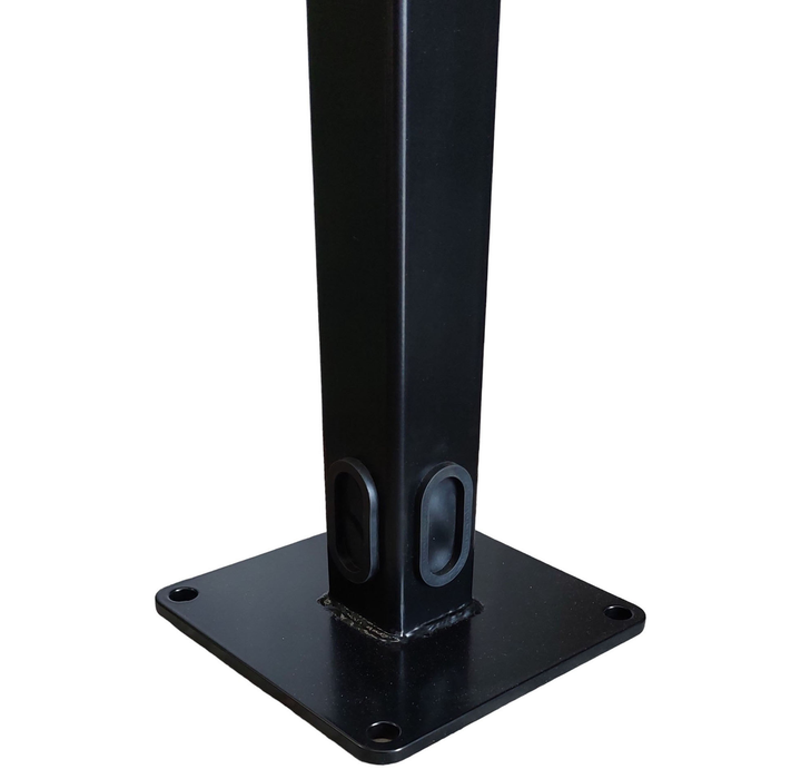 ECO-M-SQ-P-SC-EAS Eco EV Square 1-Way Mounting Post for Easee One Charger