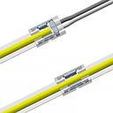 S Clip Connector for 12V/24V COB LED Strips - Easy and Secure Strip Connections