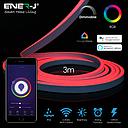 Smart WiFi RGB Neon LED Strip IP65 - 3 Meters, Plug & Play